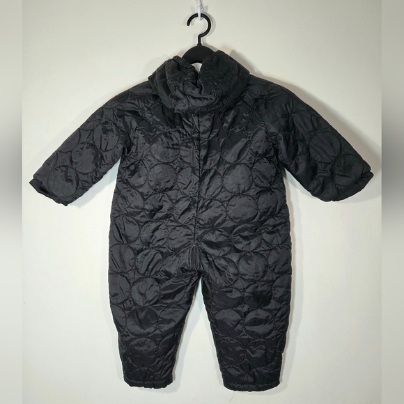 VINTAGE LAPIN QUILTED SNOWSUIT. - Picture 3 of 7